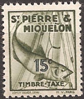 SAINT-PIERRE And MIQUELON..1938..Michel # 34...MLH...Portomarken. - Nuevos