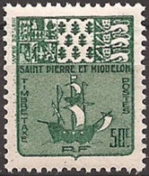 SAINT-PIERRE And MIQUELON..1947..Michel # 69...MLH...Portomarken. - Nuovi