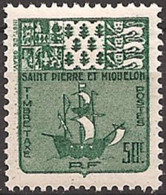 SAINT-PIERRE And MIQUELON..1947..Michel # 69...MLH...Portomarken. - Ongebruikt