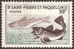 SAINT-PIERRE And MIQUELON..1957..Michel # 381...MLH. - Unused Stamps
