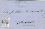 Carta Entera VALLADOLID 1872. Alegoria - Covers & Documents