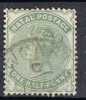 Sello 1/2 P. Verde NATAL 1882, Fil CA, Fechador NEWCASTLE, Yvert Num 43 º - Natal (1857-1909)