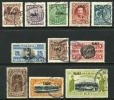 Crete #85-95 Used Overprinted Set 1908 - Creta