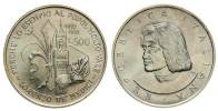 ITALY - REPUBBLICA ITALIANA ANNO 1992 - LORENZO IL MAGNIFICO Lire 500  In Argento  FDC - Gedenkmünzen