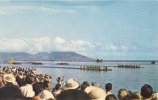 2-CPA-1966-POLYNESIE-TAHITI   -COURSES DE PIROGUES DURANT LES FETES DU 14 JUILLET-TBE - Polynésie Française