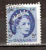 Timbre Canada Y&T N° 271 (3) Oblitéré. 5 Cts. Cote 0.15 € - Used Stamps