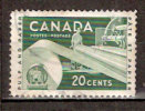 Timbre Canada Y&T N° 289 Oblitéré. 20 Cts. Cote 0.20 € - Usati