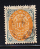 Denmark Used Scott #34 100s Numeral - Usado