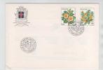 Iceland FDC Flowers 1-3-1984 - FDC