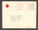 RED CROSS , LONDON TO USSR RUSSIA ESTONIA , COVER , USED 1968 - Maschinenstempel (EMA)