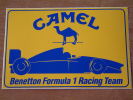 Sticker / CAMEL - BENETTON FORMULA 1 RACING TEAM ( Zie/voir Details Foto ) ! - Automobile - F1