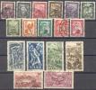 Saarland 1949-51 Saar IV Mi 272-88 / Sc 204-20 / YT 255-62;272;283-90 Gestempelt/oblitere/used [sim] - Gebruikt