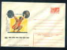 52470 / SPORT Weightlifting Gewichtheben Haltérophilie World Championship MOSCOW 1975 Stationery Russia Russie Russland - Pesistica