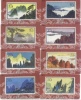 Tamura Cards From Gansu Province, Stamps Of Huangshan Mountain,set Of 16,mint,issued In 1994 - Francobolli & Monete