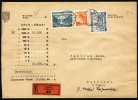 1940 Bohemia & Moravia. Insured Letter, Cover. Insured For 10 000 K - Desettisic.  Praha 21.  RARE! (D03045) - Covers & Documents