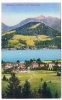 D2673    Wiessee Mit Blick Auf TEGERNSEE - Tegernsee