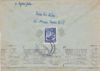 ADVERTSING;40th Anniversary LIVE A ROMANIAN COMMUNIST PARTY,VERY RARE METER MARK 1961,ROMANIA. - Postmark Collection