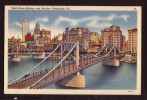 Sixth Streeet Bridge And Skyline - PITTSBURGH - Circulated - Circulé - Gelaufen - 1949 - Pittsburgh