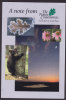 United States PPC A Note From The Nature Conservancy Bear Bär & Flowers - Osos