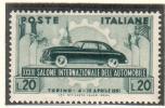 Italia - 1951 - 33° Salone Automobile Torino ** - 1946-60: Nuevos