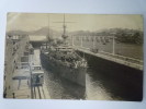 Carte PHOTO  :  Bateau Empruntant Le  CANAL  De  PANAMA - Panama