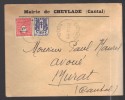 FRANCE 1945 N° Usages Courants Obl. S/lettre Entiére - Briefe U. Dokumente