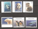 ROMANIA 2007 POLAR FAUNA SET MNH - Nuevos