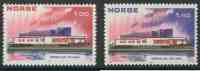 Norway Norge Norwegen 1973 Mi 662 /3 YT 618 9 ** "The Nordic House", Reykjavik - Nordic Countries'Postal Co-operation - Unused Stamps