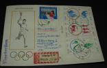 Brief DDR  1039 -44 Olympia 1964    Katalog 50 .-  #cover 1505 - Lettres & Documents