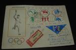 Brief DDR  1039 -44 Olympia 1964    Katalog 50 .-  #cover 1506 - Cartas & Documentos
