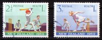 New Zealand 1969 Health Stamps - Cricket Used - Usati