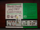 K.U.T.  1973 I.M.F./WORLD BANK CONFERENCE - 4 VALUES Set To 2/50 With PRESENTATION CARD MNH. - Kenya, Ouganda & Tanzanie