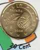 ** 20 CENT ESPAGNE 2008 PIECE NEUVE ** - Spain