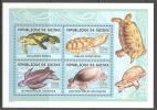 Guinea 2002 Reptiles Turtles Sheet Of 4 MNH** - Schildkröten