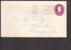 Cover Franklin 4 Cent - 150th Anniversary, Orange, Massachusetts 1960 - 1941-60