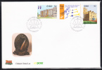 Ireland Scott #1150-1152 FDC Anniversaries: Mary Emmaculate College, Newton School, UN Declaration Of Human Rights - FDC