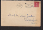 Washington 2 Cent On Cover - Hutchinson, Texas - 1928 - Christmas Greeting Stamp 1928 - Briefe U. Dokumente