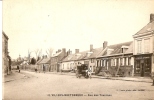 Cpa Villers Bretonneux, Rue Des Tavernes, Attelage - Villers Bretonneux