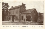 Cpa Rosières, La Gare En Juillet 1915, Guerre - Rosieres En Santerre