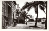 Honolulu Oahu, HI Hawaii, Bishop Street Scene, Harbor, Auto, On C1940s/50s Vintage Real Photo Postcard - Honolulu