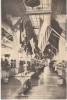 Honolulu Oahu, HI Hawaii, Bishop National Bank Interior View, Flags, On C1930s/40s Vintage Postcard - Honolulu