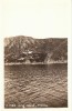 King Island AK Alaska, View From Water, Town On Hill, Aleutian Islands, C1940s/50s Vintage Real Photo Postcard - Other & Unclassified