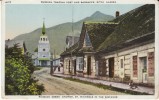 Sitka AK Alaska, Russian Trading Post Barracks Russian Greek Church St. Michaels, C1910s Vintage Postcard - Sitka