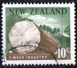 New Zealand 1967 10c Timber Used - Gebruikt