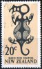 New Zealand 1967 20c Maori Rock Art Used - Used Stamps