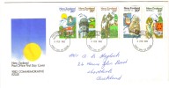 1982 FDC  New Zealand Commemorative Issue  Set Of 5 Includes 1 Pair 3rd February 1982 Official FDC - FDC