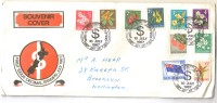 1967 FDI New Zealand Decimal Issue Short Set 1/2c To 8c 10th July 1967 Nice FDI Cover - FDC