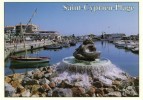 66 Saint-Cyprien-Plage Le Port  La " Fontaine Marine" (atelier Artistique De St Cyprien, Classe De Sculpture) TBE - Saint Cyprien