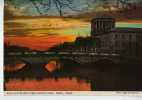 CPM       DUBLIN      SUNSET OVER THE RIVER LIFFEY AND FOUR COURTS - Dublin