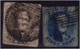 75 - Paire De Médaillons 10c + 20c. Au Moins 1 Des Timbres A Deux Belles Marges. - 1849-1865 Medaillen (Sonstige)